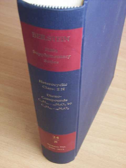  - Beilstein Handbook of Organic Chemistry. Fifth Supplementary Series Covering the Literature from 1960 through 1979. Volume 24. Part 8. System No. 3591 - 3611. Heterocyclic Class: 2 N