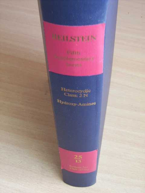  - Beilstein Handbook of Organic Chemistry. Fifth Supplementary Series Covering the Literature from 1960 through 1979. Volume 25. Part 13. System No. 3769 - 3773a. Heterocyclic Class: 2 N