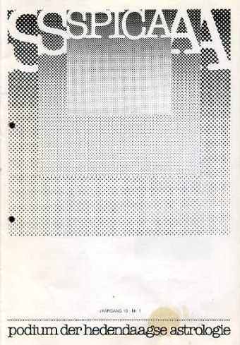  - Spica, podium der hedendaagse astrologie. Jaargang 10 compleet. April 86 - Jan. 87