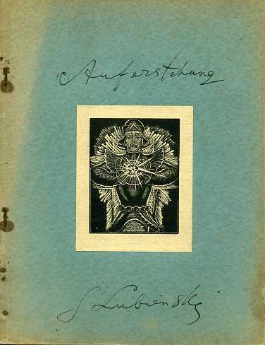 LUBIENSKY, STEFAN - Auferstehung, Mysterium und Bhnenspiel. Deutsche Bearbeitung von Gerd Knoche