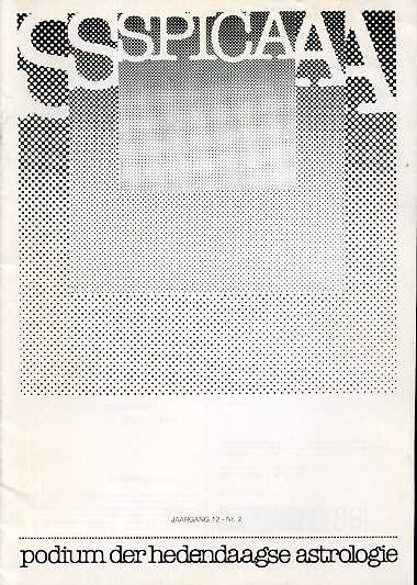  - Spica, podium der hedendaagse astrologie. Jaargang 12, nr. 2.  Juli 88