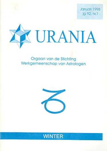  - Urania. Orgaan van de Stichting Werkgemeenschap van Astrologen. jaargang 92, 1998