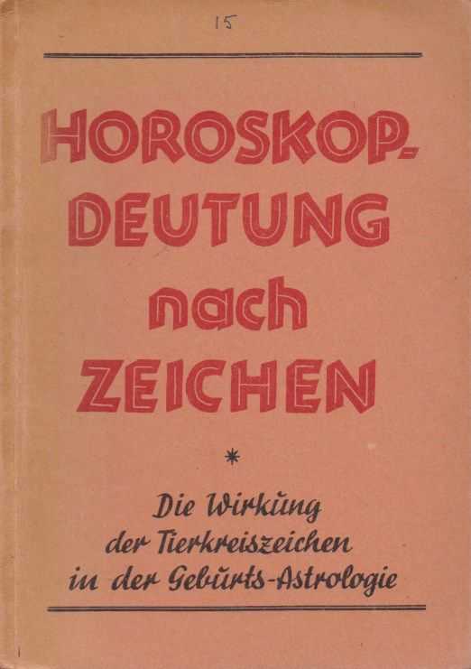  - Haus- und Gestirn-Deutung nach Zeichenstand
