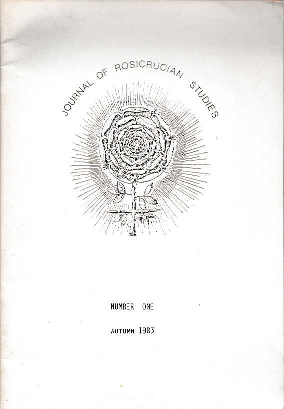 MCLEAN, ADAM [ED.] - Journal of Rosicrucian Studies. Number one. Autumn 1983