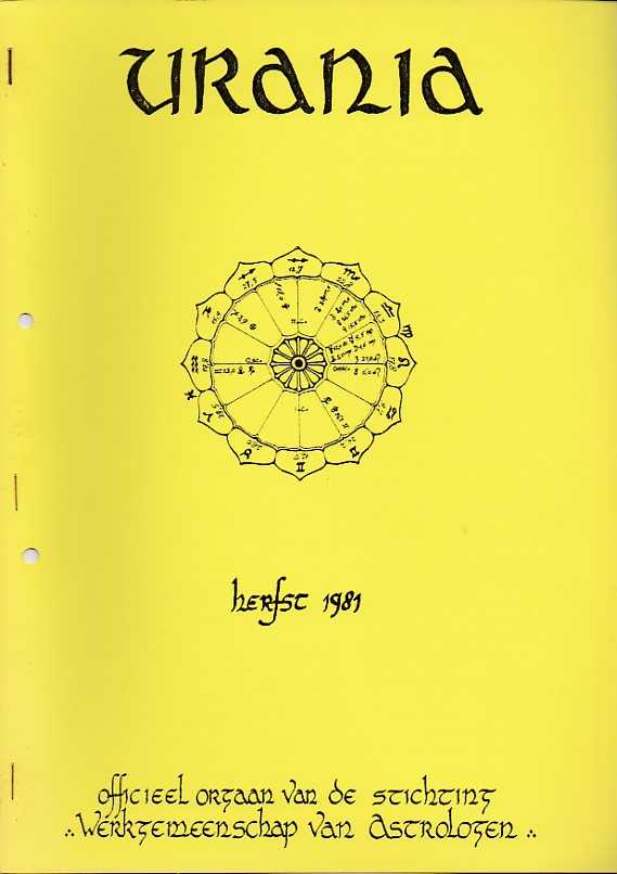  - Urania. Officiel Orgaan van de Stichting Werkgemeenschap van Astrologen. Jrg. 1981