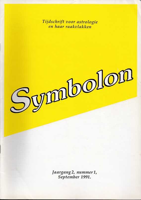  - Symbolon, tijdschrift voor astrologie en haar raakvlakken. Jaargang  2