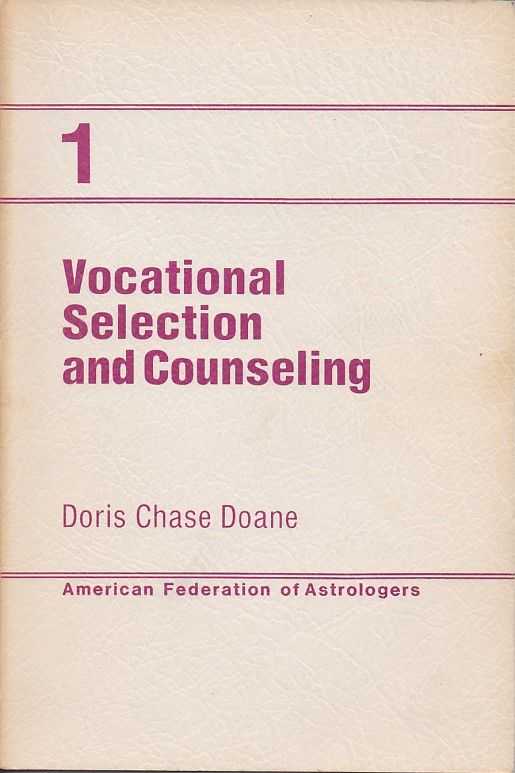 DOANE, DORIS CHASE - Vocational Selection and Counseling