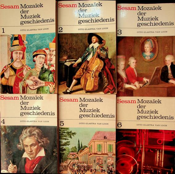 GLASTRA VAN LOON, OTTO - Mozaek der muziekgeschiedenis