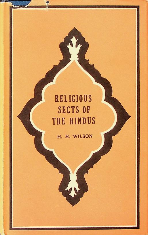 WILSON, H.H. - Religious sects of the Hindus