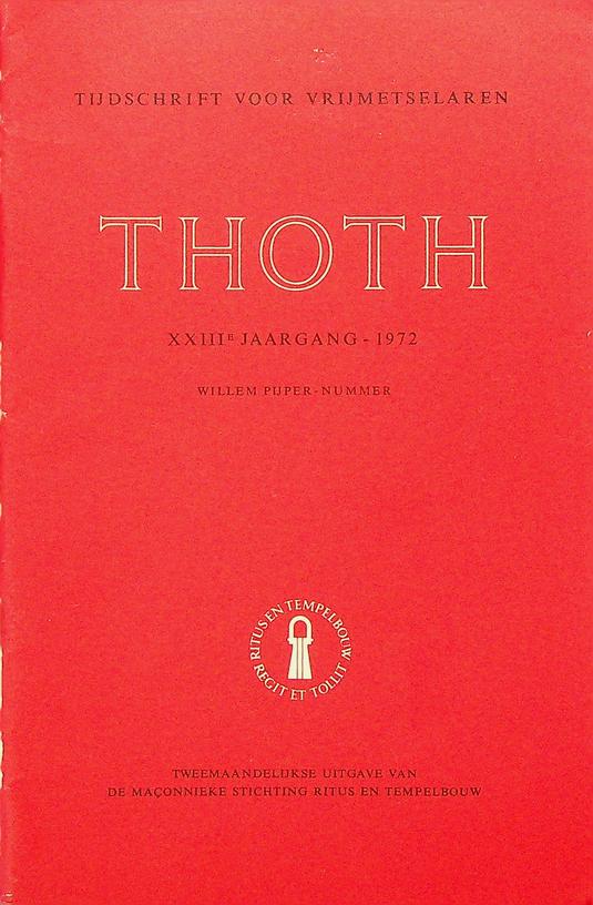  - Thoth 23(1972), Willem Pijper-nummer