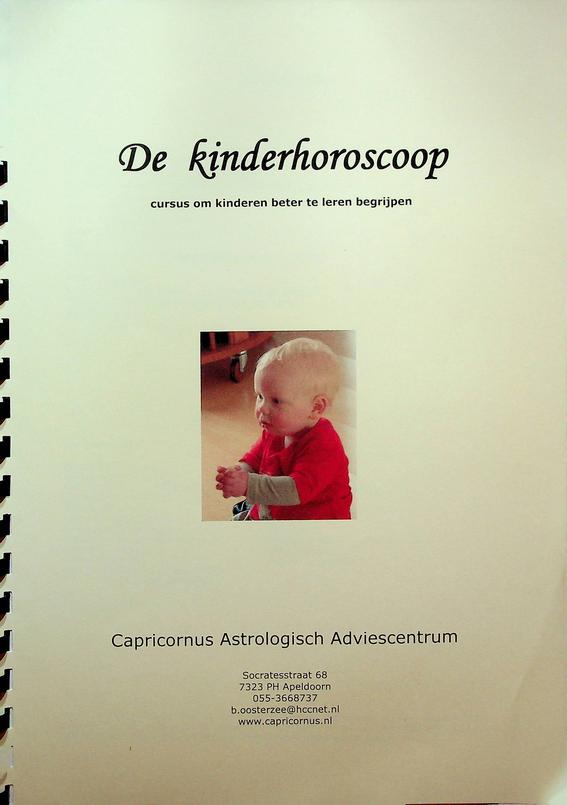 OOSTERZEE, BARBARA VAN - De kinderhoroscoop