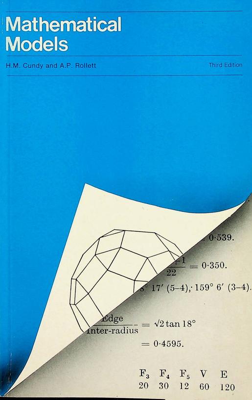 CUNDY, H.M. / A.P. ROLLETT - Mathematical Models