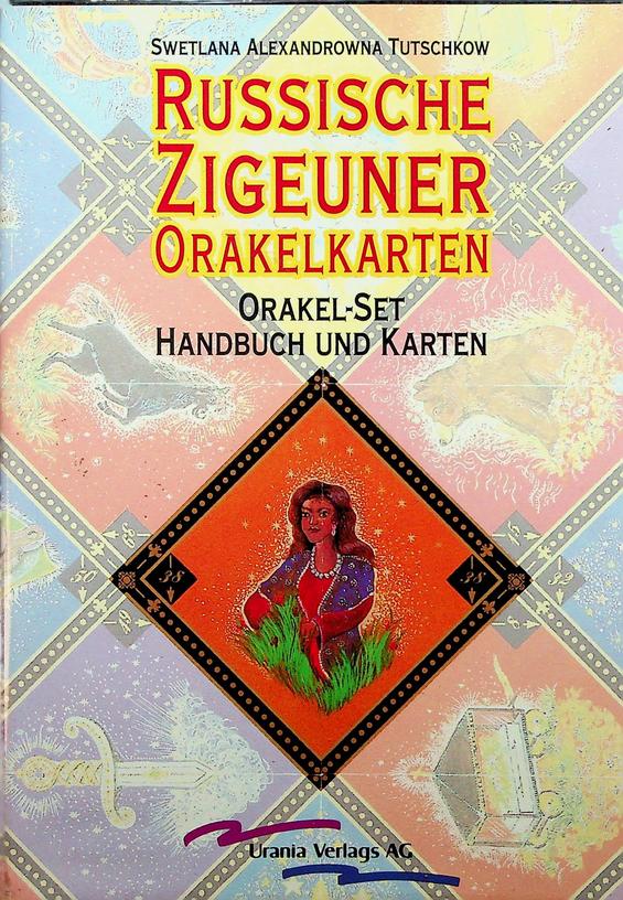 TUTSCHKOW, SWETLANA ALEXANDROWNA - Russische Zigeuner Orakelkarten. Orakel-Set, Handbuch und Karten