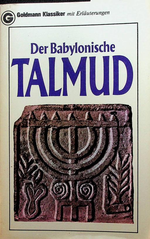 MAYER, REINHOLD [ED.] - Der Babylonische Talmud