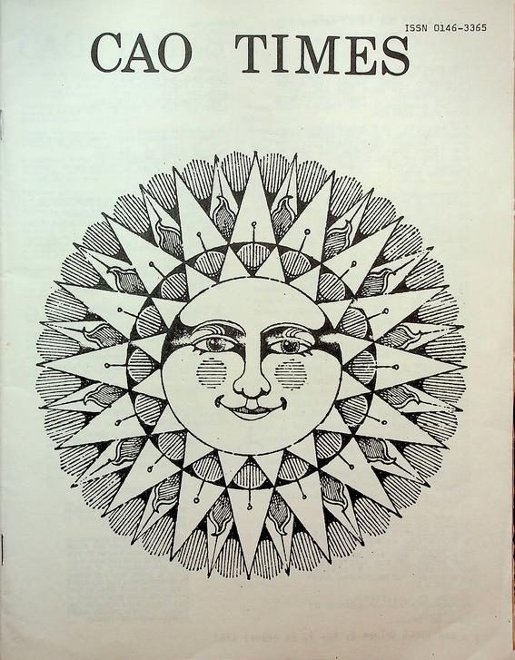 MORRISON, AL H. - CAO Times. Volume 5. Nr. 3. 26 August 1983