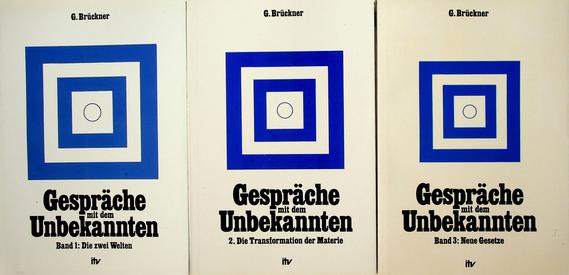 BRCKNER, G. - Gesprche mit dem Unbekannten