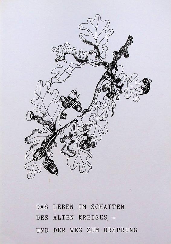EICHELMANN, RENE - Das Leben im Schatten des alten Kreises - und der Weg zum Ursprung