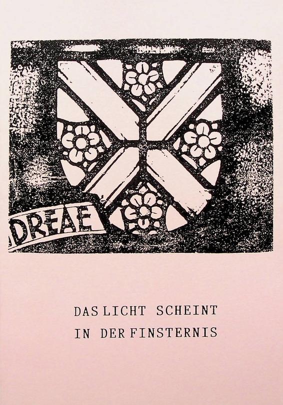 GERSTMANN, EBERHARD - Das Licht scheint in der Finsternis. Zu den Erfahrungen von Johann Valentin Andreae