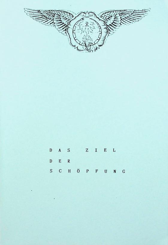  - Das Ziel der Schpfung. Bruderschaftstagung Herdecke (bei Hagen) 2010