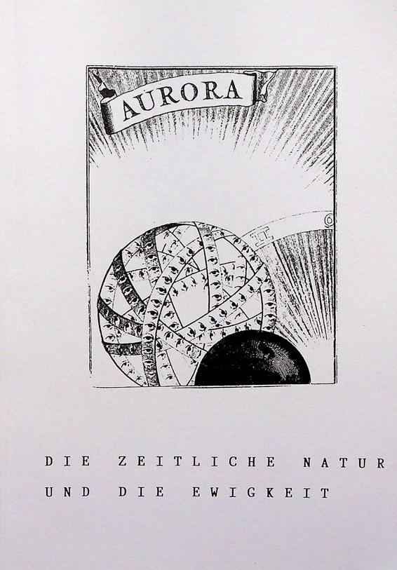 GERSTMANN, EBERHARD - Die zeitliche Natur und die Ewigkeit. Teil 2