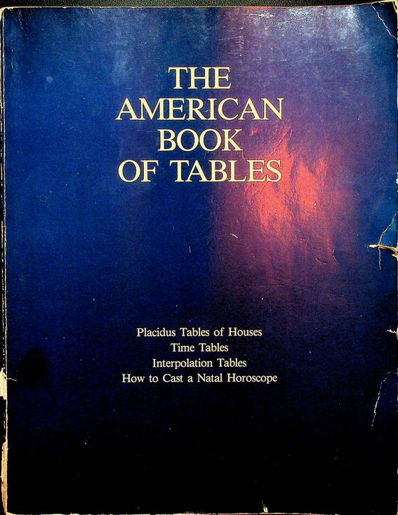 MICHELSEN, NEIL F. - The American Book of Tables