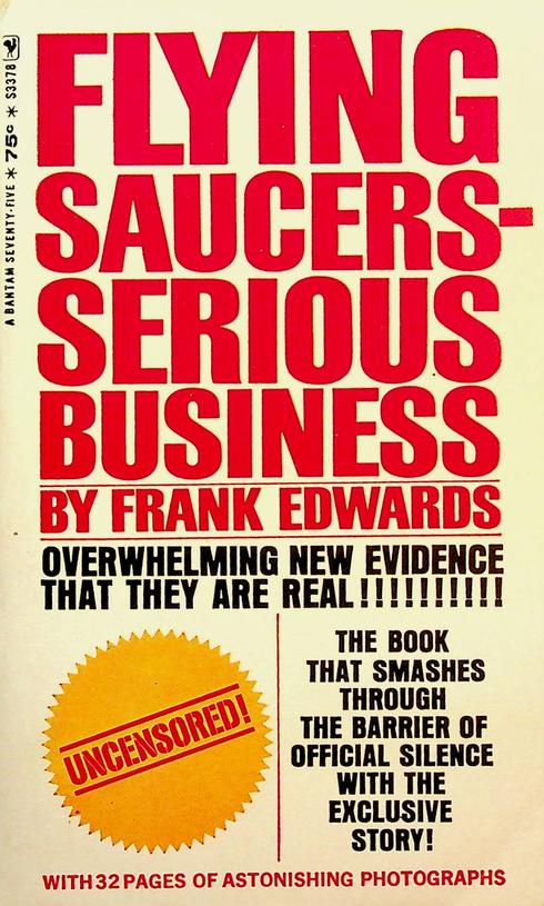 EDWARDS, FRANK - Flying Saucers - Serious Business