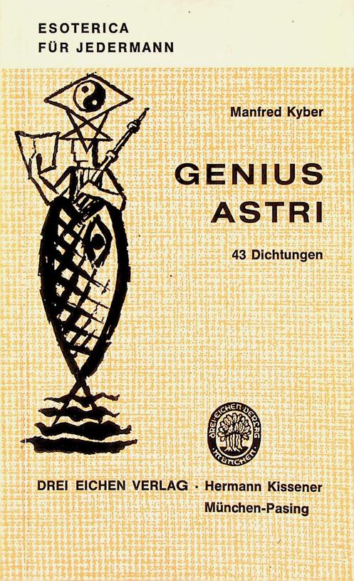 KYBER, MANFRED - Genius Astri. 43 Dichtungen