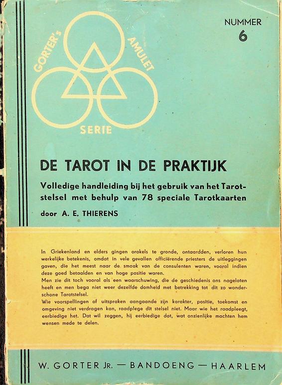 THIERENS, A.E. - De tarot in de praktijk